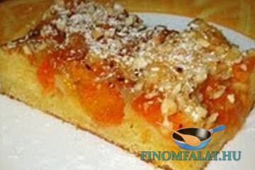 Sárgabarackos süti recept