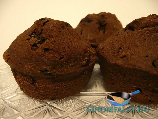 Csokis Muffin recept