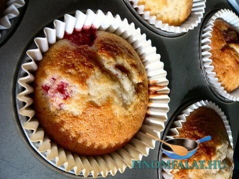 Epres muffin recept