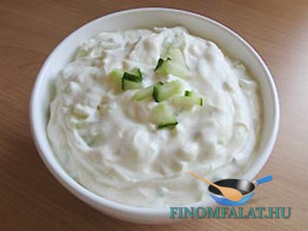 Tzatziki saláta recept