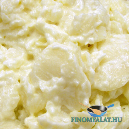 Majonézes krumplisaláta recept