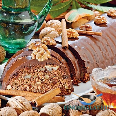 Fahéjas-mézes szelet recept