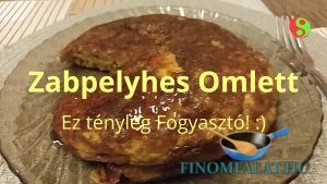Zabpelyhes omlett recept